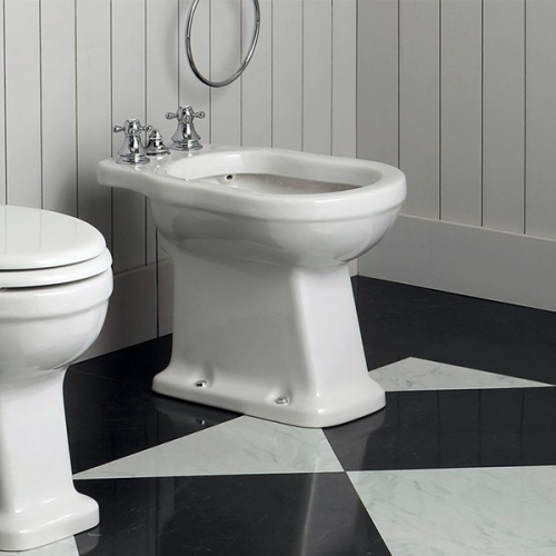 Биде напольное Simas LO 923 bia цвет белый - фото 2